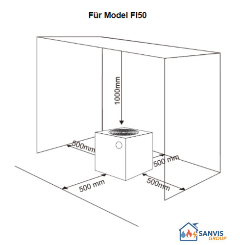 Pool Wärmepumpe Kibernetik FI50 Inverter bis 50 m3 Innenaufstellung – Bild 3